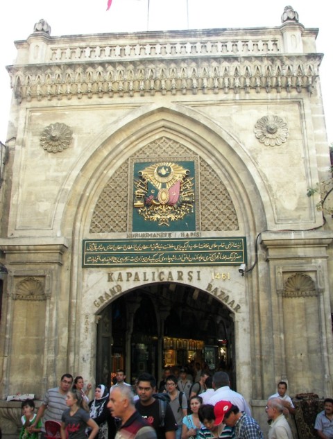 Gran bazar en Estambul 