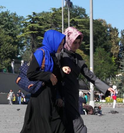Mujeres musulmanas Estambul