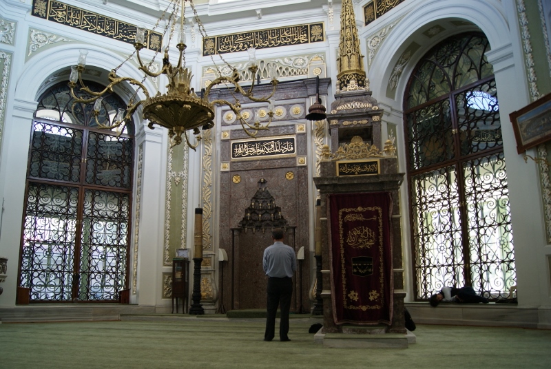 La mezquita donde se exhibe la túnica de&nbsp;Mahoma