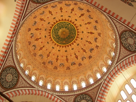 Cúpula mezquita de Suleimán en Estambul