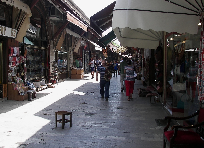 Imagen del Mercado de Arasta en Estambul