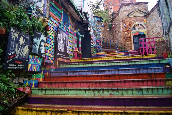 Istanbul stairs