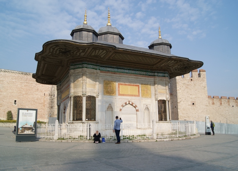 Fuente Ahmet III Estambul
