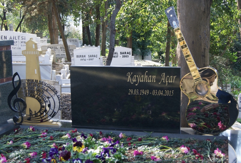 Tumba de Kayahan Açar en Estambul